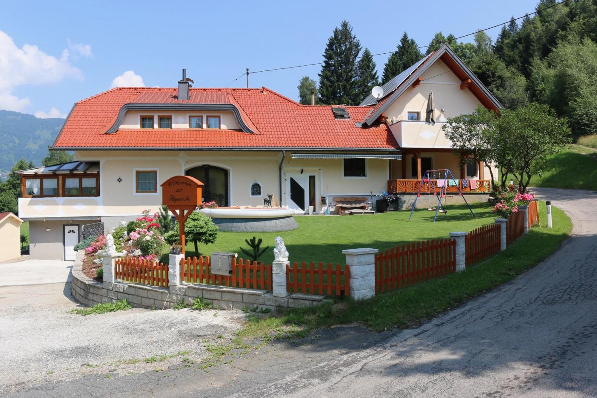 Ferienwohnung Zur Alpenruhe Seeboden am Millstätter See Exterior foto
